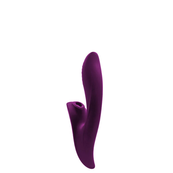 VIBRADOR PONTO G COM ESTIMULADOR CLITÓRIANO E 10 MODOS DE VIBRAÇÃO E ONDAS DE PRESSÃO - IMPORTAÇÃO