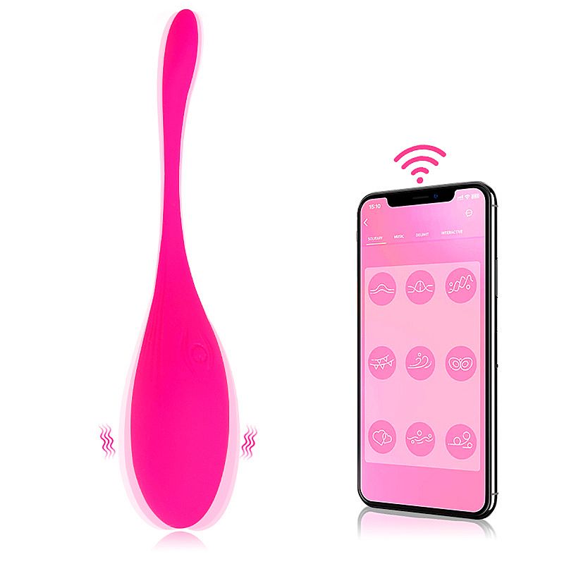 VIBRADOR BULLET CONTROLADO VIA APP 10 MODOS DE VIBRAÇÃO - SI 9499