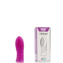 DEDEIRA EM SILICONE COM SALIÊNCIAS MASSAGEADORAS - IMPORTAÇÃO FV002