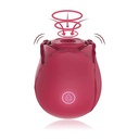 ROSA SUGADORA ESTIMULADOR CLITORIANO EM FORMATO DE ROSA COM ONDAS DE VIBRAÇÃO COM 10 MODOS - IMPORTAÇÃO RS038 7879