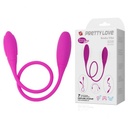 VIBRADOR DUPLO FLEXÍVEL COM 7 MODOS DE VIBRAÇÃO - ES001 VR134