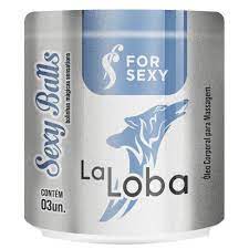 [000289] SEXY BALLS LA LOBA 3 UNIDADES - FORSEXY